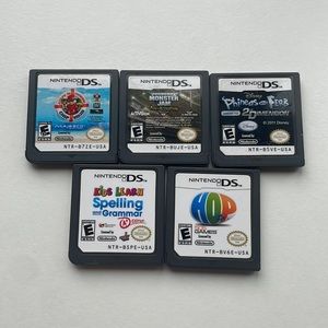OS, 5 Nintendo DS Games